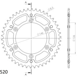 Corona Supersprox Stealth Gold 46 D
