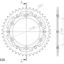Corona Supersprox Stealth Gold 42 D