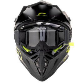 GAFAS UP DESIGN BOLD FILM SYSTEM GOGGLE BLACK CLEAR LENS