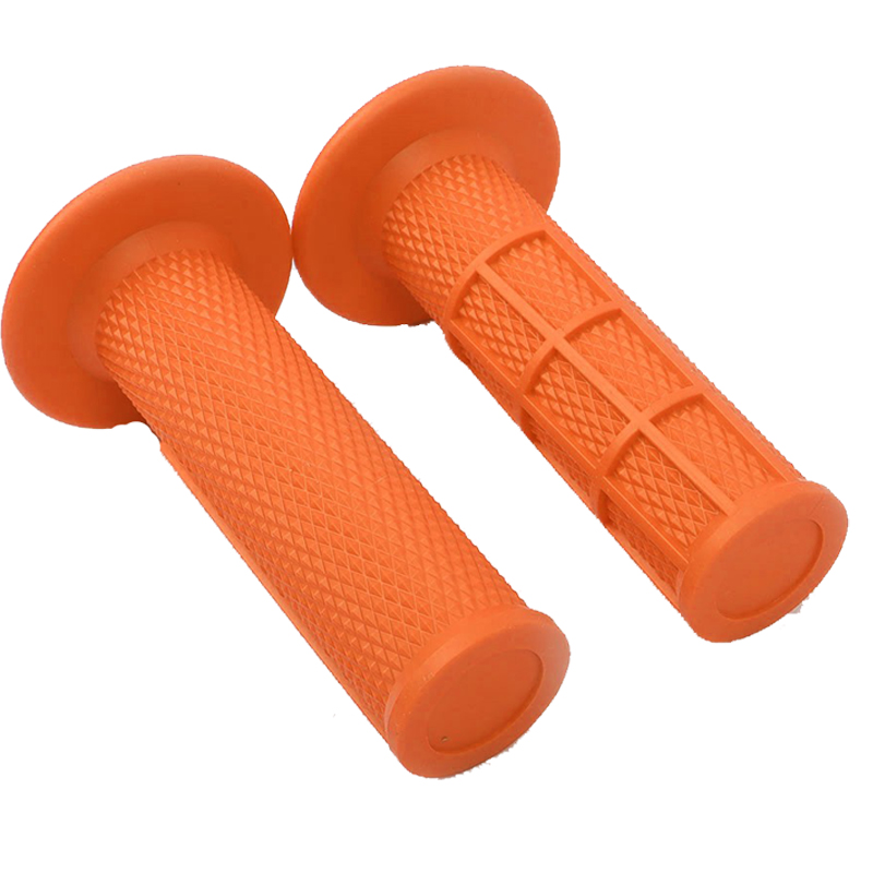 PUÑOS UP DESIGN HOLESHOT MX LOCK ON NARANJA 22/24 120 MM - Imagen 2