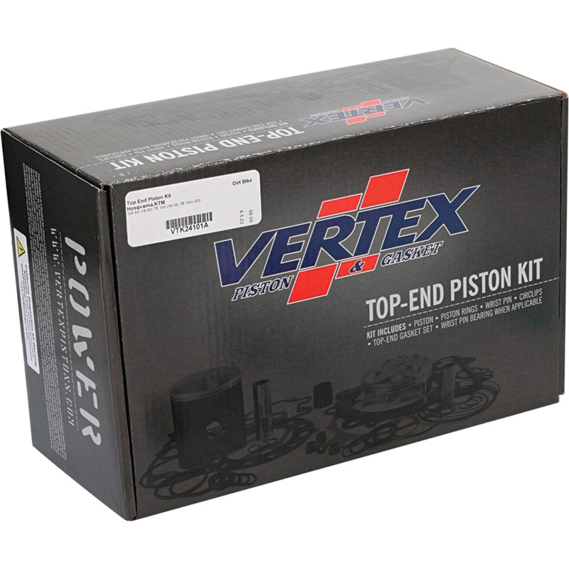 KIT PISTÓN VERTEX (A) KTM SX 150 (16/22) - 150 XC-W (18/20) - XC-W TPI (20) - HUSQVARNA TE 150 (17/19) - Imagen 3
