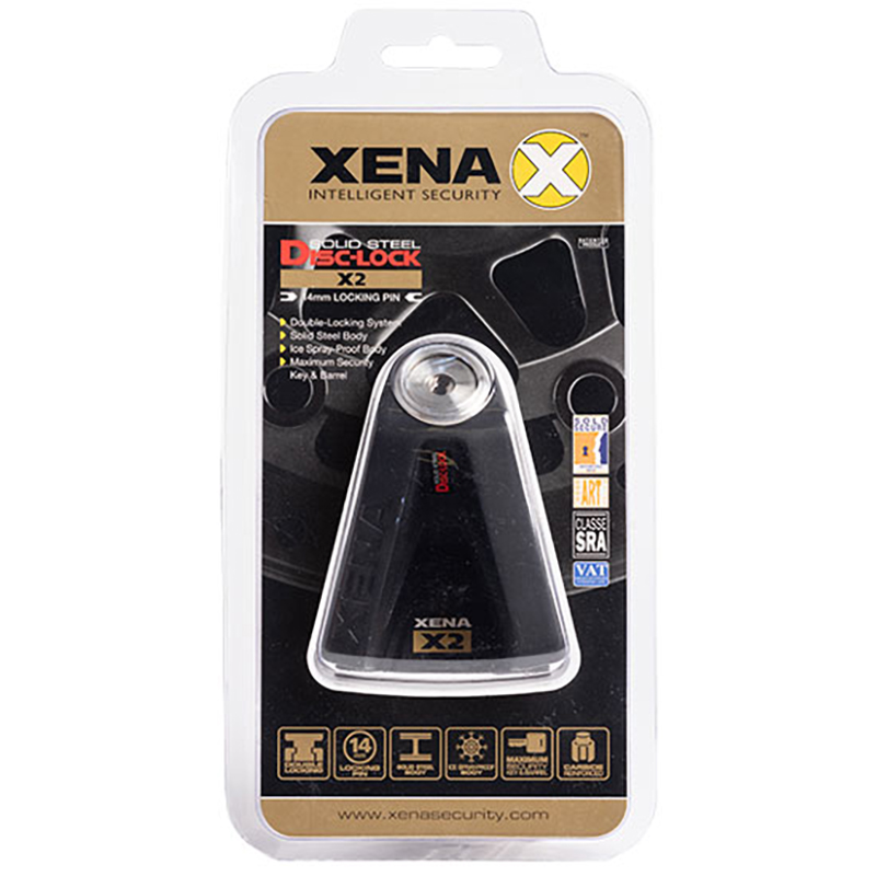BLOQUEO DISCO XENA X2 Color Negro 14 mm - Imagen 4