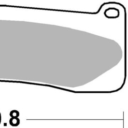 Pastilla de freno SBS P707-DS1