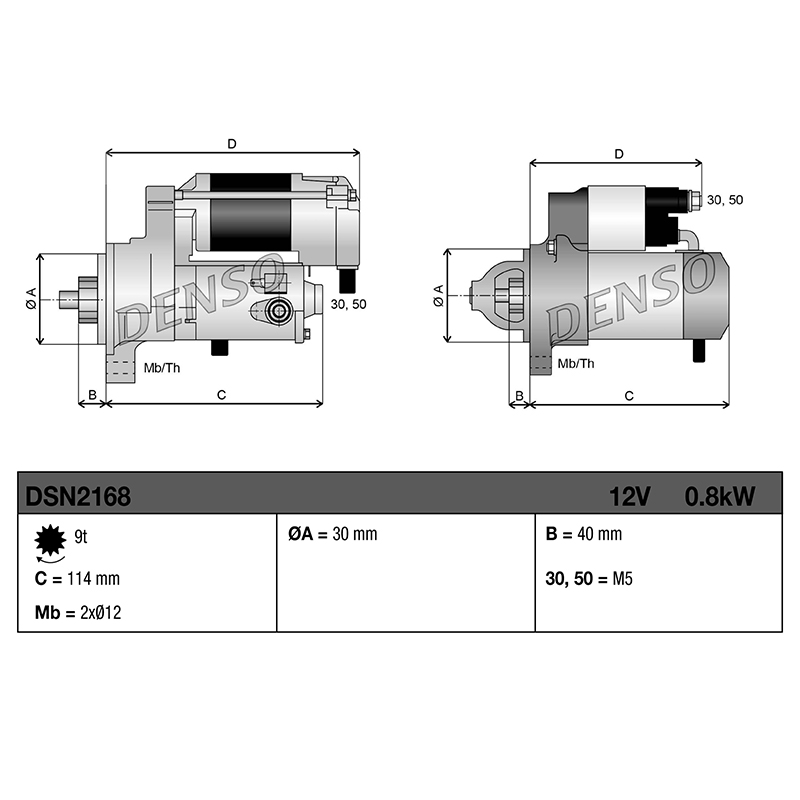 MOTOR ARRANQUE DENSO BMW S 1000 RR - Imagen 3