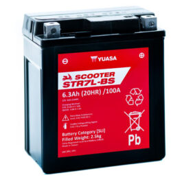 BATERIA YUASA STR7L-BS-CP SIN MANTENIMIENTO SCOOTER RANGE