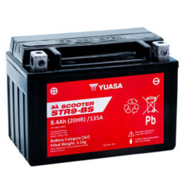 BATERIA YUASA STR9-BS-CP SIN MANTENIMIENTO SCOOTER RANGE