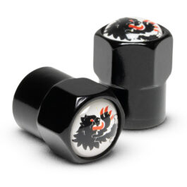 KIT TAPONES MALOSSI VALVULA CAMARA AIRE NEGROS