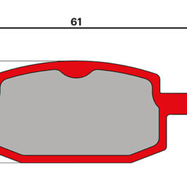 PASTILLA FRENO MALOSSI MHR BRAKE PADS JOG 50
