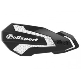 PARAMANOS POLISPORT MX FLOW KAWASAKI KX 250 F (20-22) NEGRO-BLANCO