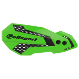 PARAMANOS POLISPORT MX FLOW KAWASAKI KX 250 F (20-22) VERDE-NEGRO