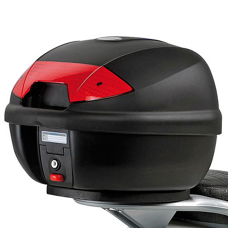 MALETA KAPPA ML 30 LTS K30 NEGRO BASE/N C/CATAD ROJO Monolock - Imagen 2