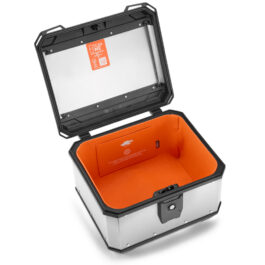 MALETA KAPPA ML 40LTS K´METROBOX ALUMINIO NATURAL Monolock