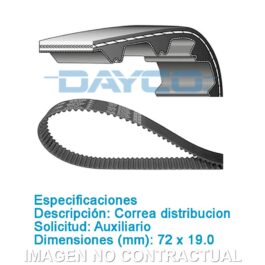 KIT DISTRIBUCIÓN DAYCO DUCATI HYPERMOTARD 1100