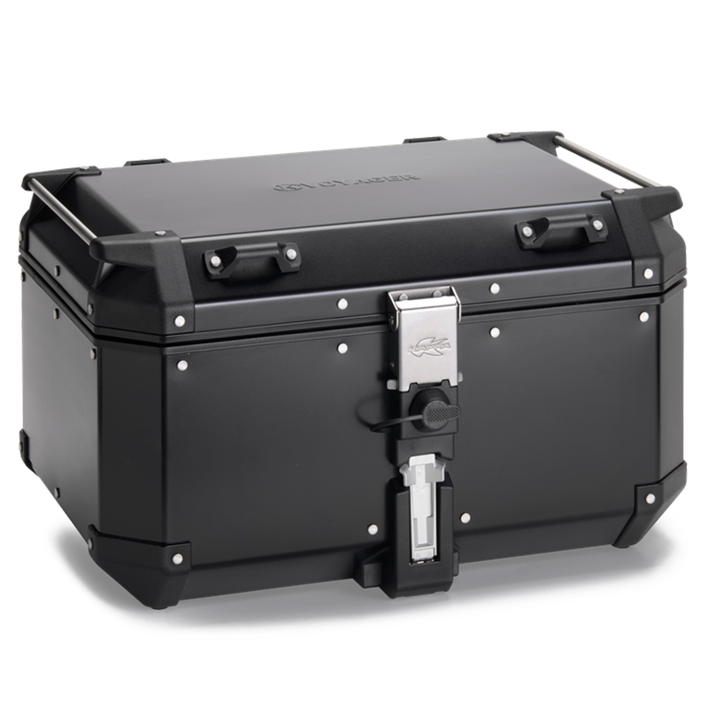MALETA KAPPA MK 58 LTS KVG /K' VOYAGER ALUMINIO NEGRO MONOKEY