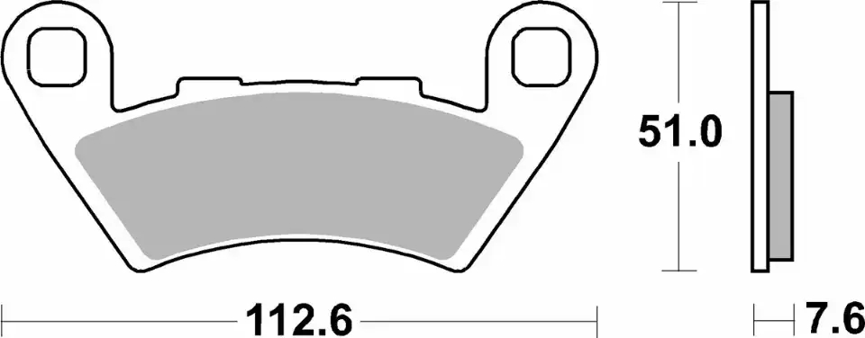 Pastilla de freno SBS P944-LS