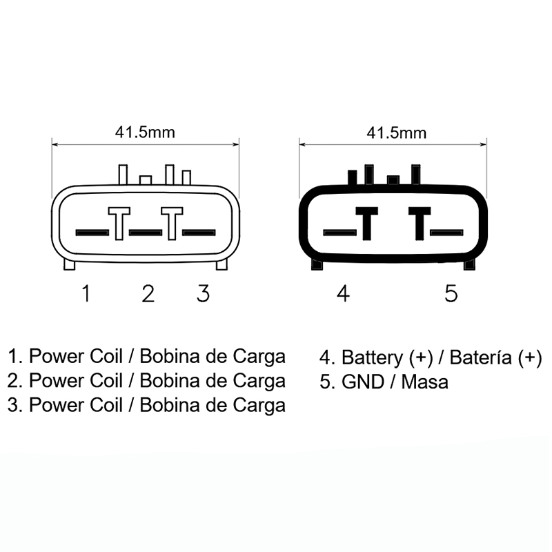 Regulador CF Moto C Force, U Force, Z Force - Imagen 2